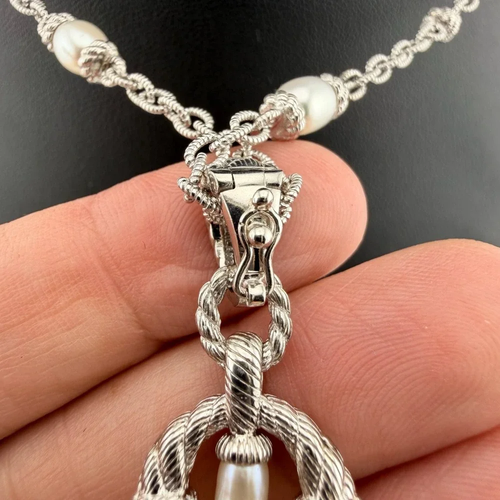 Judith Ripka sterling silver